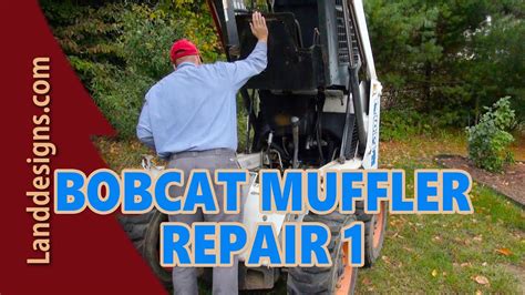 oxy muffler on skid steer|Bobcat Skid Steer Muffler Repair 1 .